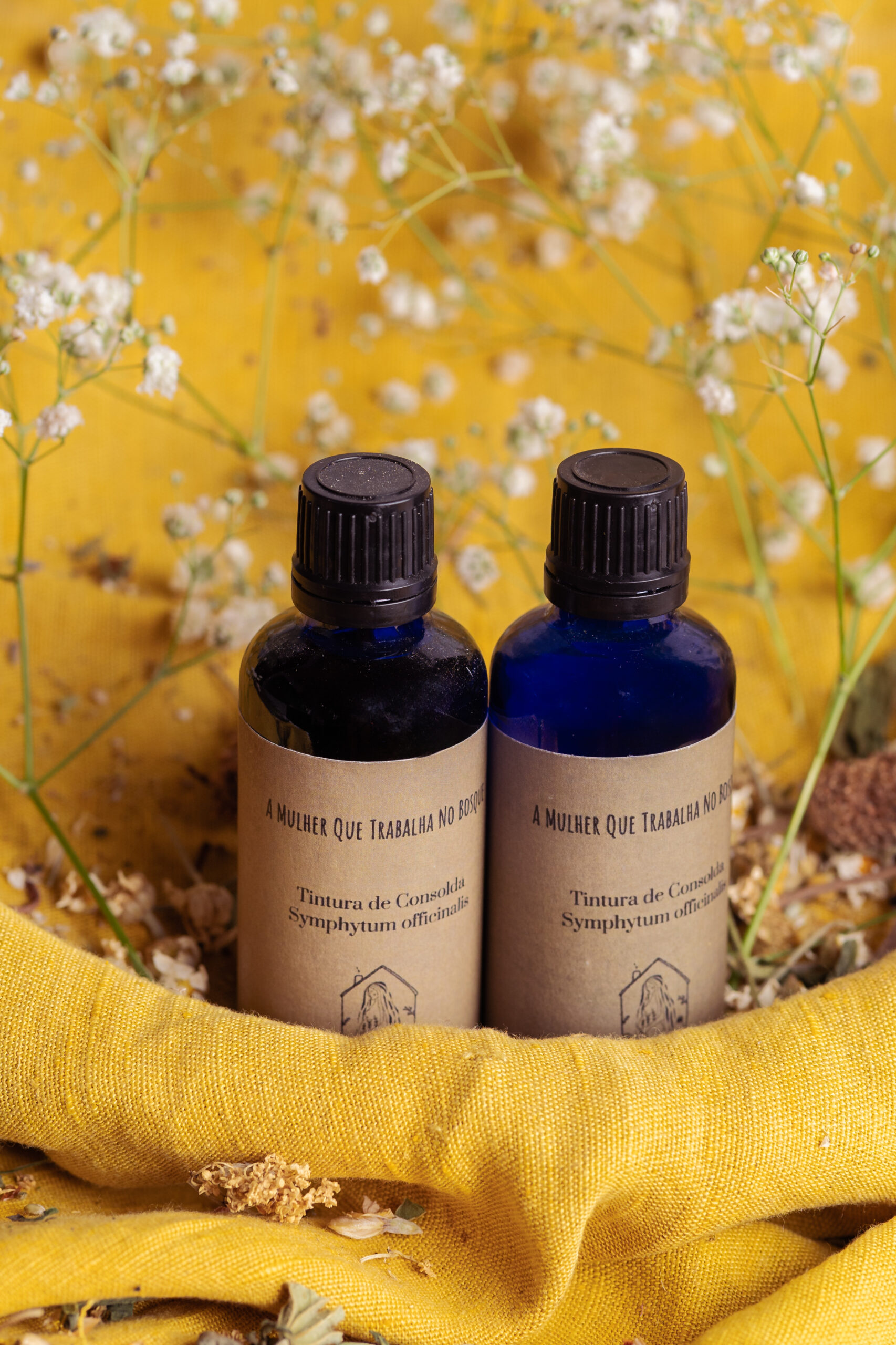 Tintura de Consolda ou Arnica - regeneração do períneo, hematomas